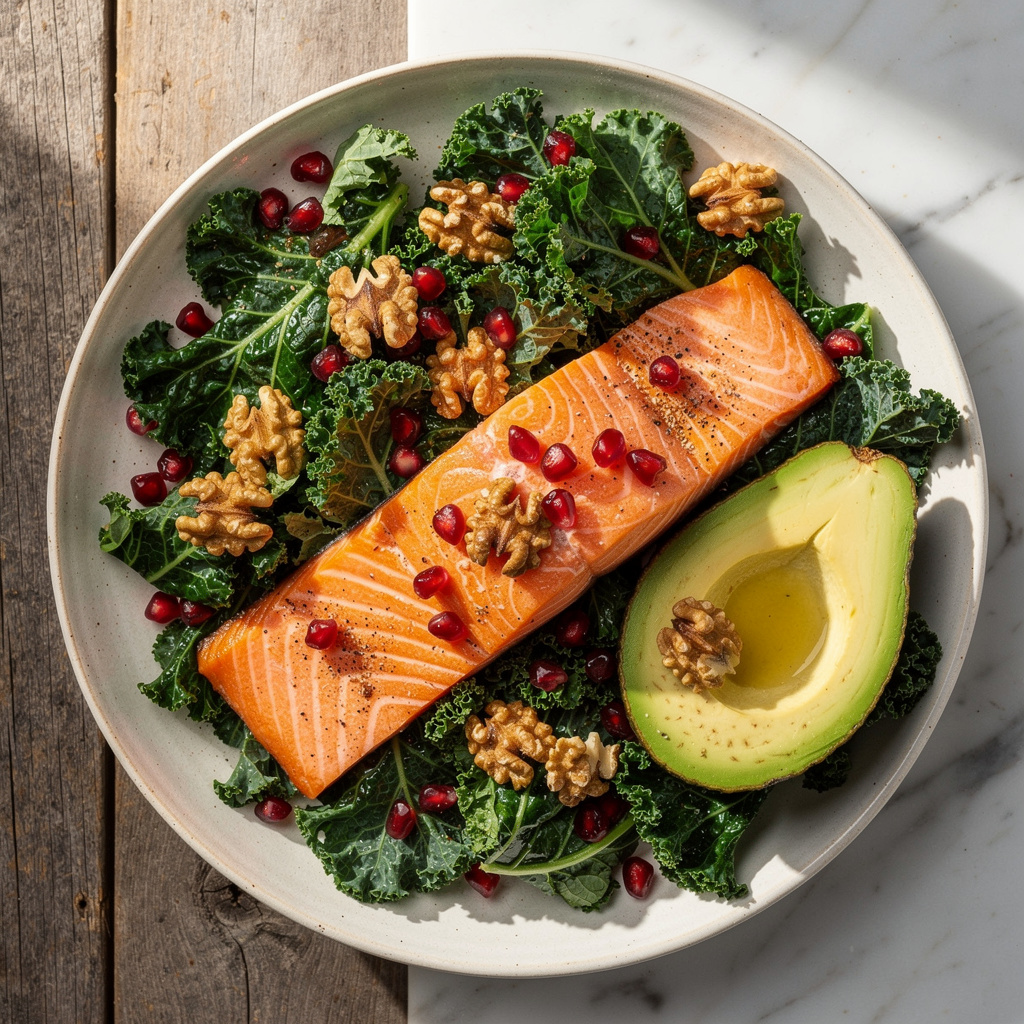 Salmon & Kale Power Salad